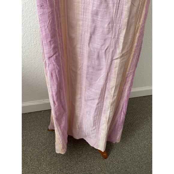 L Space Dress Maxi Pullover Striped Beach Coverup Bohemian Cassia - Picture 12 of 13